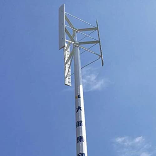 Genway 3000W Vertikale Achse Windkraftanlage Netzgekoppelten Windturbine 230 U/min 3-Phasen Generator 48V 96V 120V 220V Permanent Maglev Windräder Komplettset Windmill