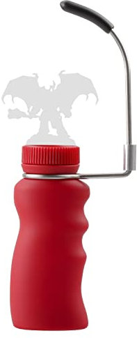 Jucoci Malgriff für Miniautres Paint Griff Kompatibel mit DND Miniaturen, Scale Model, Fantasy Figuren (Rot)