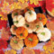 TDTOD Calabazas Decorativas de Otoño, 12 Piezas Juego de Decoracion de Calabaza de Otoño de terciopelo falso calabaza para otoño cosecha de Acción de Gracias, decoración de fiesta de Halloween
