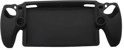 Console Silicone Cover Skin Case For Sony PlayStation Portal,Controller Gamepad Protective Sleeve Shockproof Shell For PS Portal,Game Accessory (Black)