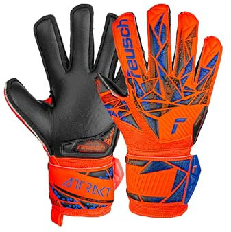 Reusch Attrakt Silver Junior Torwarthandschuhe für Kinder mit Expanse Cut und ultimativem Grip