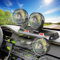 Gobesty Car for Fan, USB 12V Three Head Portable Electric Car Desk Fans, 360°Rotatable Cooling Table Cooler Fan, 3 Powerful Speeds for Car, Dashboard, Desktop