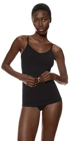 Mey Damen Spaghetti-Top Baumwolle Serie Comfort Cotton | Schmale Passform, Rundhalsausschnitt, Spaghetti-Träger, Eng anliegendend, Natürliches Tragegefühl, Gr. XS-XXL