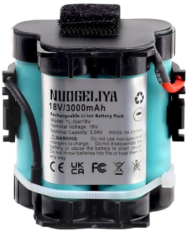 Ersatz Für Gardena Mähroboter R38Li R40Li R45Li R50Li R70Li R75Li R80Li 124562 für Husqvarna Automower 105 305 308 308X 3.0Ah 18V Li-Ion Ersatzakku