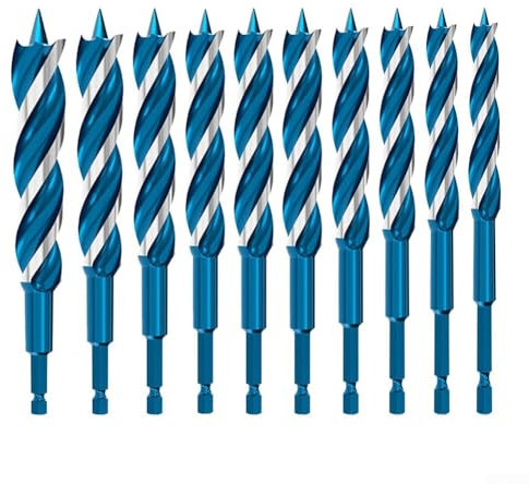 Schlangenbohrer für Holzbearbeitung mit rutschfestem Design, perfekt zum Tiefbohren in Harthölzern und Kunststoffen (30 mm)