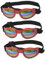 Sosoport 3stücke Hundesonnenbrille Mit Uv-Schutz Und Verstellbarem Gurt Pet Goggles Für Optimale Augenpflege Für Kleine Und Mittelgroße Hunde Leuchtendem Rot