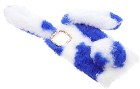 Angoily Dekorative Handyhülle Aus Plüsch Schützende Handyhülle Für Cartoon Handyschutz Flauschige Robuste Handyabdeckung