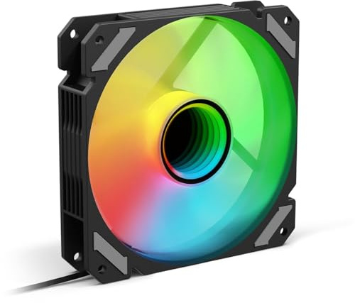 SHARK Mirror RGB PWM (schwarz, 120 mm)