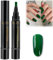 Nail Polish Pens,Nail Varnish Pens,3 in 1 Gel Nail Polish Pen,Nail Art Pens for Gel Polish,Nail Polish Gel Pen,Polishy Nail Pens,One-Step Nail Gel Pen,Nail Pens Gel Polish,Nail Pens for Women()
