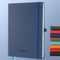 IN-LUXPRO Kalender 2025 2026 Wochenplaner,18-Monate Buchkalender (Jul.2025-Dez.2026) Monatskalender mit Ausgaben & Notizseiten A4(29 x 21.7 cm),mit Vegan-Leder & Notizseiten,Marineblau.