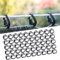 Pack of 50 Practical Mesh Fence Clips for Securing For Shade Materials Outdoors