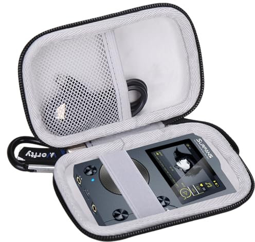 Carrying Case for HiFi H2 MP3 Player for Surfans F20 HiFi MP3 Music Player(Case Only) (Black)