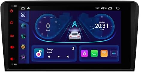 XTRONS 8 Android Autoradio mit Navi für Audi A3 S3 RS3 Octa Core 4+64GB | IPS HD Bildschirm 4G LTE DSP 4x45W Car Play Android Auto Dualband WiFi Bluetooth AM/FM LenkradsteuerungOptional DAB OBD DVR
