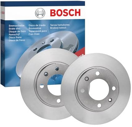 Bosch BD395 Discos de freno, certificación ECE-R90, 1 juego de 2 discos