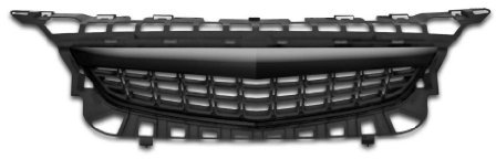 JOM 6320069OE Kühlergrill ohne Emblem, schwarz