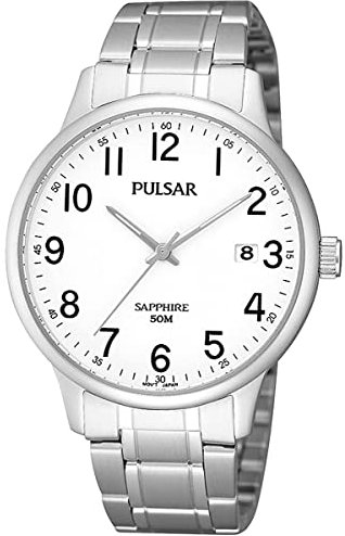 Pulsar Herrenarmbanduhr Edelstahl PS9237