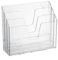 Acrimet Horizontal Trieur Organisateur de Document A4 (Coloeur Transparent Cristal)