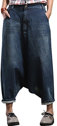 Youlee Donne Big Crotch Harem Pantaloni