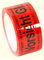 36x Paketklebeband Paketband Klebeband Kleberollen RotVorsicht Glas 50mm x 66m stark klebend