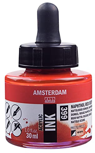 Amsterdam Acrylic Ink Flasche 30 ml Naphtholrot dunkel 399 (17203990)