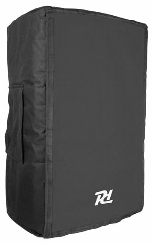 Power Dynamics PD415SC Lautsprecher Schutzhülle für PA Speaker 36 x 42 x 71 cm - Passgenau für PD415A Musikboxen Cover, Schutzcover, gepolsterte Hülle, Klettverschluss, Schwarz
