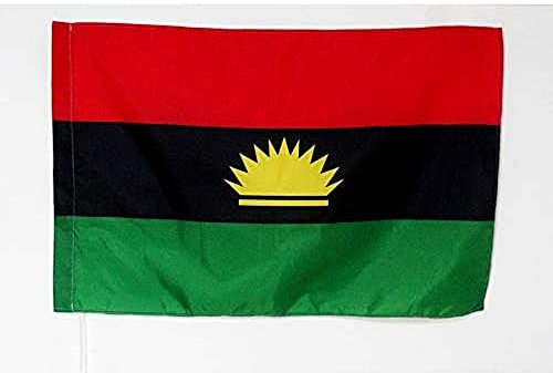 AZ FLAG CR_805 Bandera Biafra Independence In Nigeria con Funda, Poliéster 100 D, 150 x 90