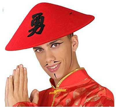 ATOSA chapeau chinois rouge