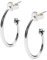 Trollbeads Silber Earring Ohrringe mit Knospen Ende, TAGEA-00100, one size