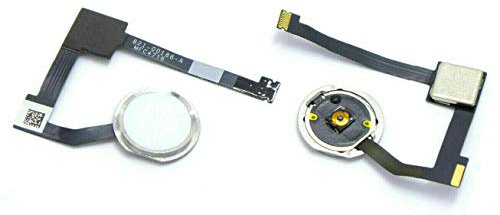 handywest Home Button Kompatibel mit iPad Air 2 iPad 6 A1566 A1567 Weiß Homebutton Flex Flexkabel Flexcable Menü Flexcable