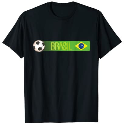 Brasilien Fußball Jersey Shirt - Brasil Football Geschenk T-Shirt