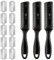 Smosyo 3Pcs Rasoir à Cheveux Peigne Double Face Coupe De Cheveux Peigne avec 10 Lame en Acier Inoxydable pour Coiffure Bricolage