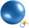 joofang Gymnastikball Fitnessball Sitzball Sportball Anti-Burst inkl Ballpumpe Dicker Robuster 300kg Belastbarkeit Balance Pilates Yoga Ball für Büro Zuhause Gym Ball(55cm,Blau)