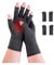 Donfri 2 Pairs Arthritis Hand Compression Gloves Fingerless Design Non-slip for Women Men Relieve Symptoms Rheumatoid Osteoarthritis Raynauds Disease Breathable Comfortable Fit Machine Washable (M)
