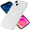 NALIA Extrem Dünnes Hardcase kompatibel mit iPhone 13 Mini Hülle, Durchsichtig 0,3mm Schlank Ultra-Dünn Matt Semi-Transparent Anti-Fingerabdruck Leicht, Ultra-Slim Cover Schutzhülle, Farbe:Weiß