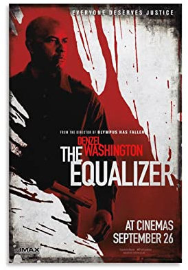 The Equalizer Filmposter, Leinwand-Kunst, Poster und Wandkunst, Bilderdruck, modernes Familienschlafzimmerdekor, Poster, 40 x 60 cm