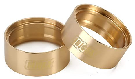 INJORA RC Messing Interner Beadlock Ring Klemmring 94 g Radgewicht Passend für 1.9 Felge für 1/10 RC Crawler Axial SCX10 II 90046 TRX-4 VS4-10 Upgrade Teile, 2PCS