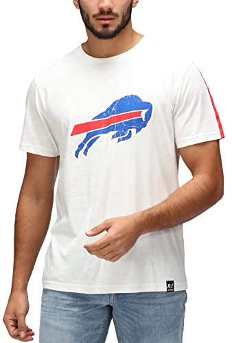 Recovered Shirt - NFL Buffalo Bills Ecru weiß - M