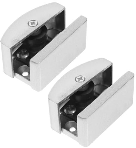 Angoily 2 Pièces Guides De Porte De Pare-Chocs De Porte De Porte Coulissante Blocs De Fond De Porte De