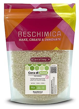 Reschimica Sojawachs für Kerzen (500 g)
