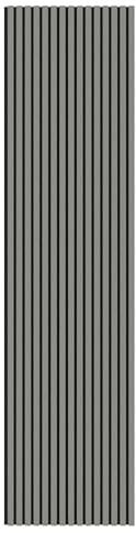 Tuda Grass Direct Luxury Acoustic Wall Slatted 3D Wood Veneer Panels Series 1-240cm x 60cm - Grey