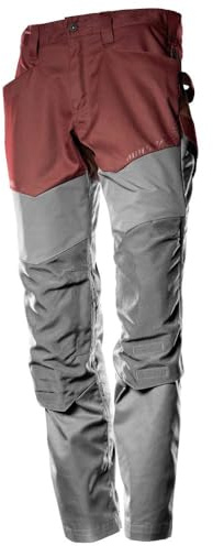 MASCOT Hose mit Knietaschen Herbstrot/Anthrazitgrau Customized - 22479-230-2489 - Größe 76C58