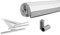 Schellenberg 39021 Tenda a Rullo Maxi in PVC, 120 x 140 cm, Bianco
