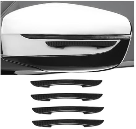 CGEAMDY 4 Pieces Car Door Edge Protector, Scratch Protection Universal Car Door Protectors Edge Guards, Universal Door Protectors Edge Guards for Protection against Scratches(Black)