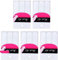 5 Sheets 240 Pcs White French Manicure Nail Art Stickers Strips, Guide Stickers Moon Shape Design Self-Adhesive Nail Sticker Tips for Manicure Decoration DIY Tools and Decal,Nail Art and Polish,Decals