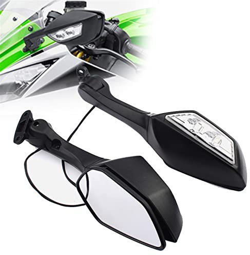 Zubehör Motorrad Mit Blinker Kann Rückspiegel Zubehör Für K&awasaki ZX10R ZX 10R 2011 2012 2013 2014 2015 ZX-10R Falten