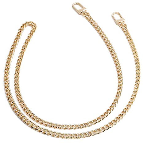 60 cm/120 cm Handtasche Metallketten Schultertaschengurt Geldbörse Kette abnehmbare Geldbörse Kettenriemen Crossbody Schulter für Crossbody Sling Geldbörse Handtasche Clutch Bag Ersatzriemen