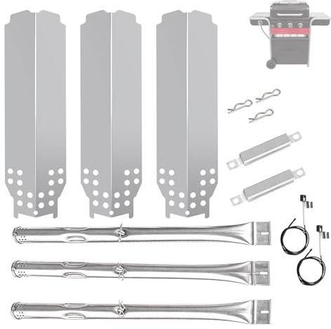 BQMAX Grill Parts for Charbroil Gas2coal 463370519 463370518 463340516 463370516 466370516 for Charbroil Gas2coal Parts, G553-0002-W1A G421-0500-W1 for Charbroil Gas 2 Coal Grill Replacement Parts