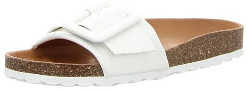 VERBENAS 3304020894 Reiko Lak - Damen Pantolette - Blanco