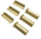 Pour les coins de plinthe de 10 cm faciles avec ces 6 blocs d'angle d'installation efficace (L or)