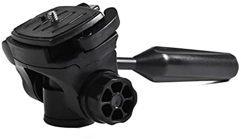 Stativpfanne Für 360 ° Rotation 90 ° Neigung 3-D Stativ Für 3/8 Gewinde 1/4 Monopode